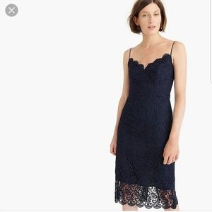 Navy Lace Dress